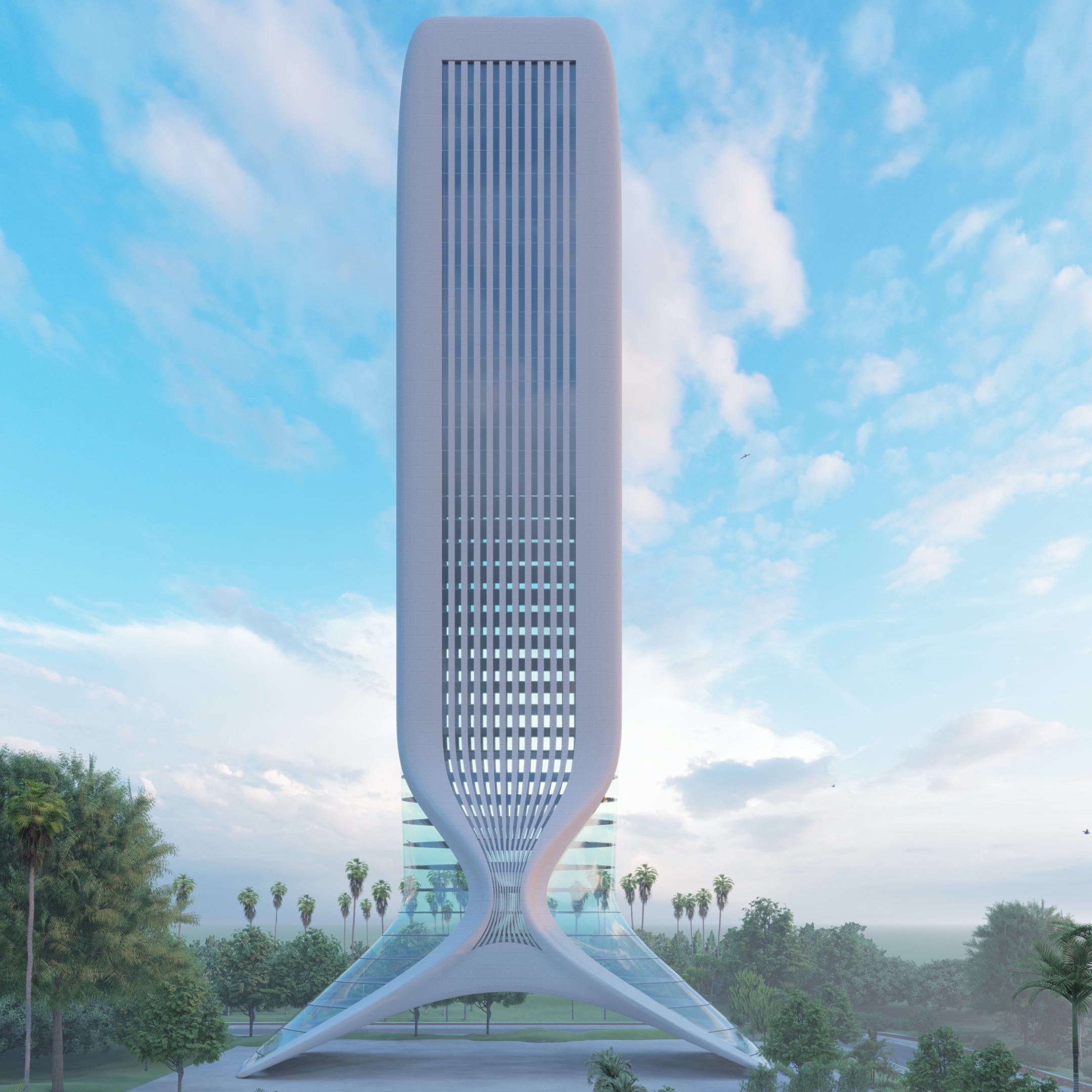 Futuristic Skyscraper